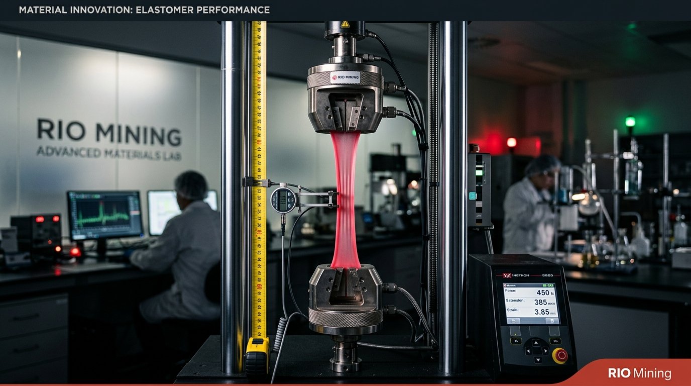 Universal Tensile Testing of RIO Latex Rubber